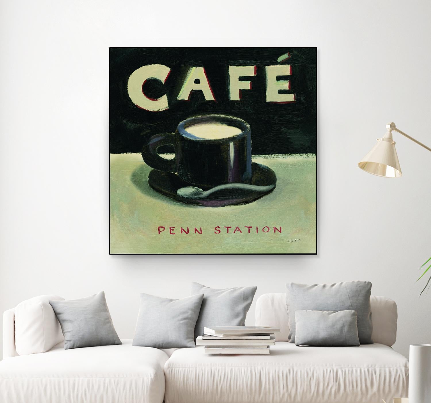 Coffee Spot I by James Wiens on GIANT ART - beige fruit-food-drink