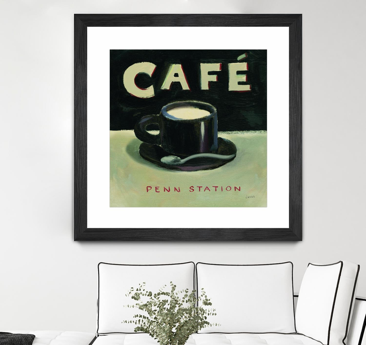 Coffee Spot I by James Wiens on GIANT ART - beige fruit-food-drink