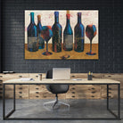 Wine Splash Light I by Wellington Studio on GIANT ART - blue fruit-food-drink