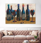 Wine Splash Light I by Wellington Studio on GIANT ART - blue fruit-food-drink