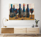 Wine Splash Light I by Wellington Studio on GIANT ART - blue fruit-food-drink