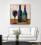 Wine Splash Light II by Wellington Studio on GIANT ART - blue fruit-food-drink