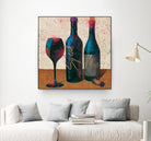 Wine Splash Light II by Wellington Studio on GIANT ART - blue fruit-food-drink