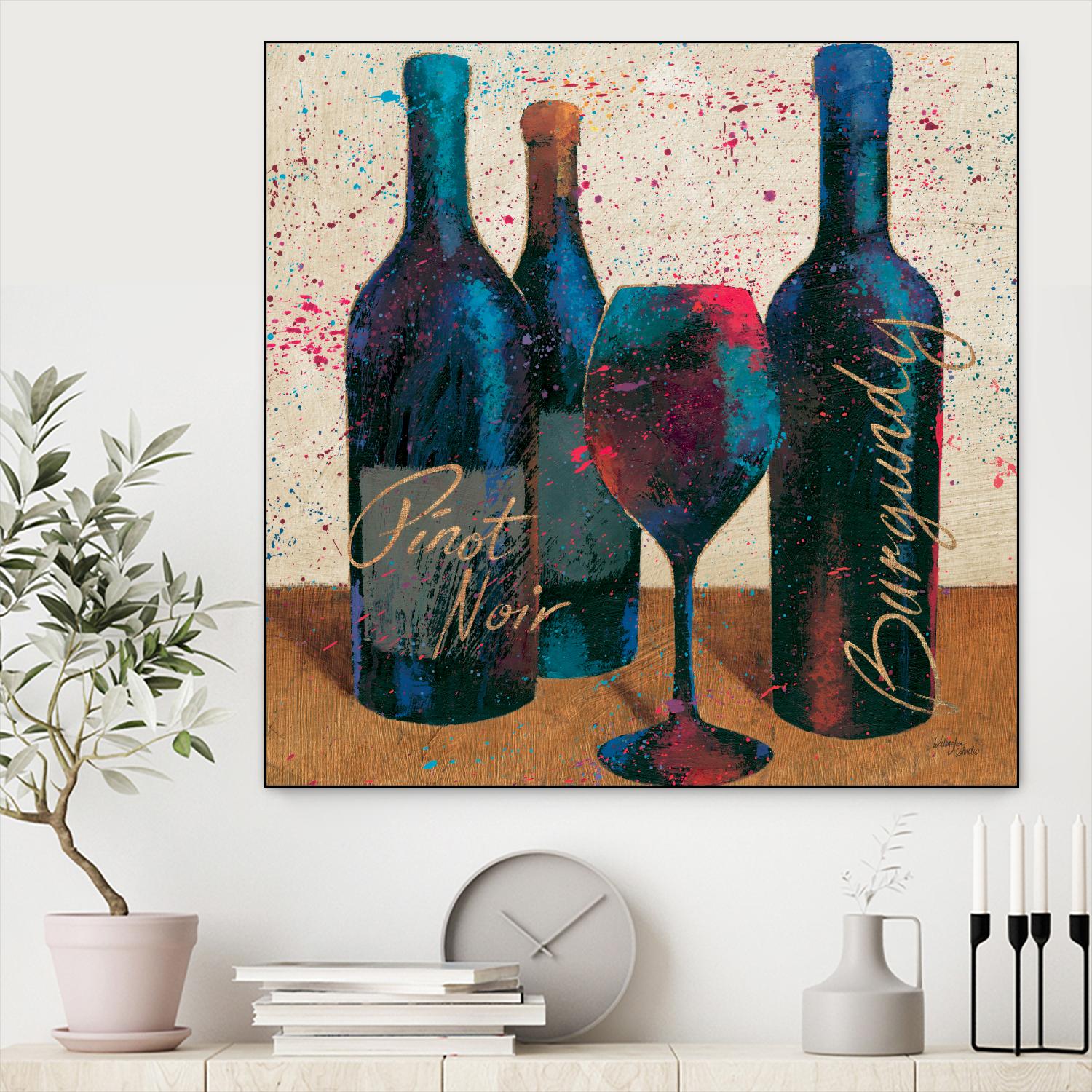 Wine Splash Light III by Wellington Studio on GIANT ART - red fruit-food-drink