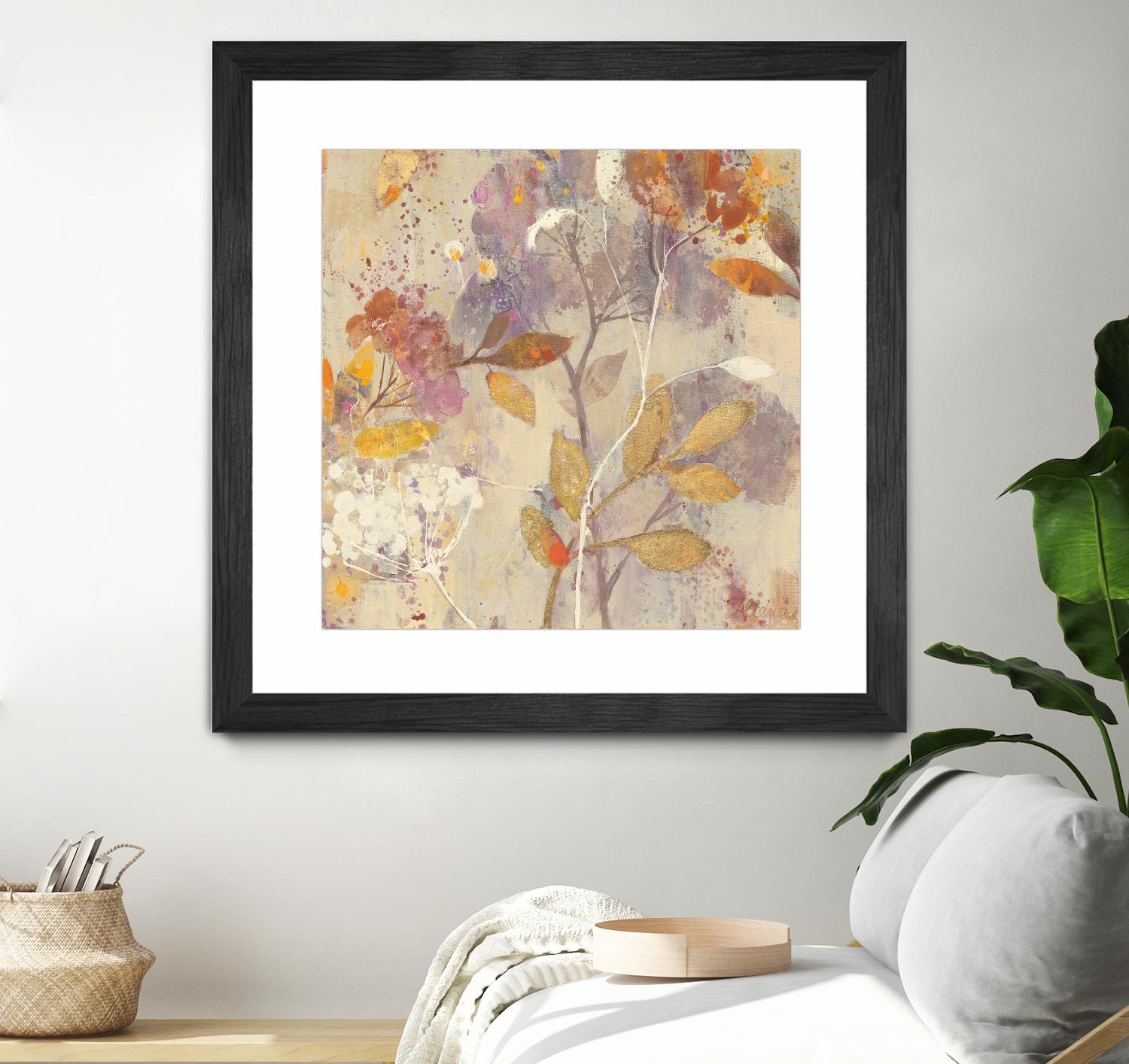 Autumn Botnanicals II by Albena Hristova on GIANT ART - red botany