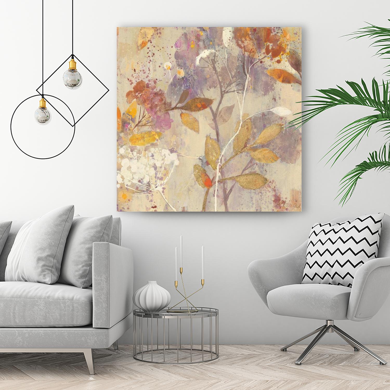 Autumn Botnanicals II by Albena Hristova on GIANT ART - red botany