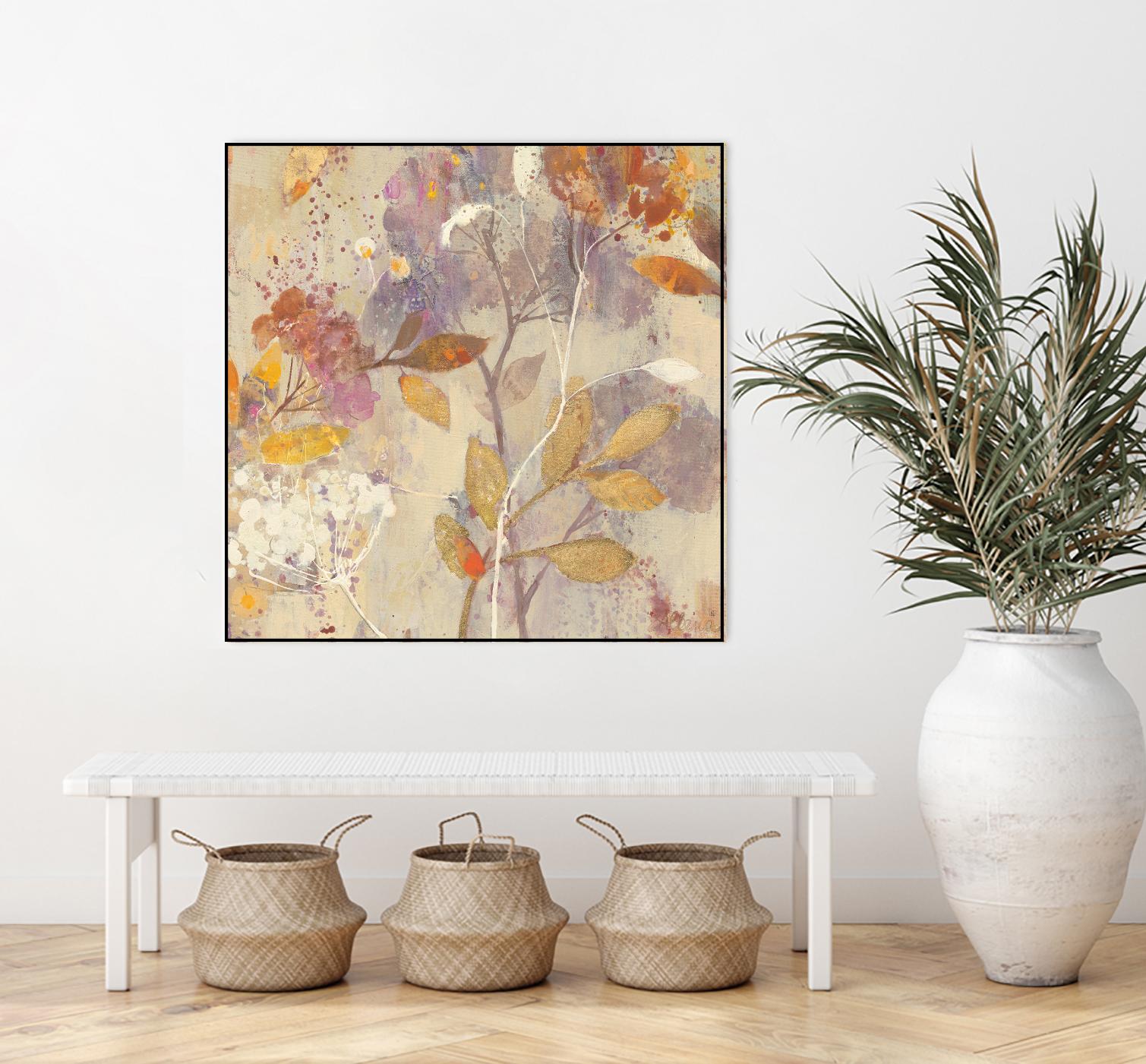 Autumn Botnanicals II by Albena Hristova on GIANT ART - red botany