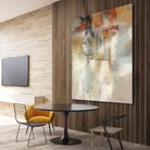 Until-sunset by Silvia Vassileva on GIANT ART - beige abstract