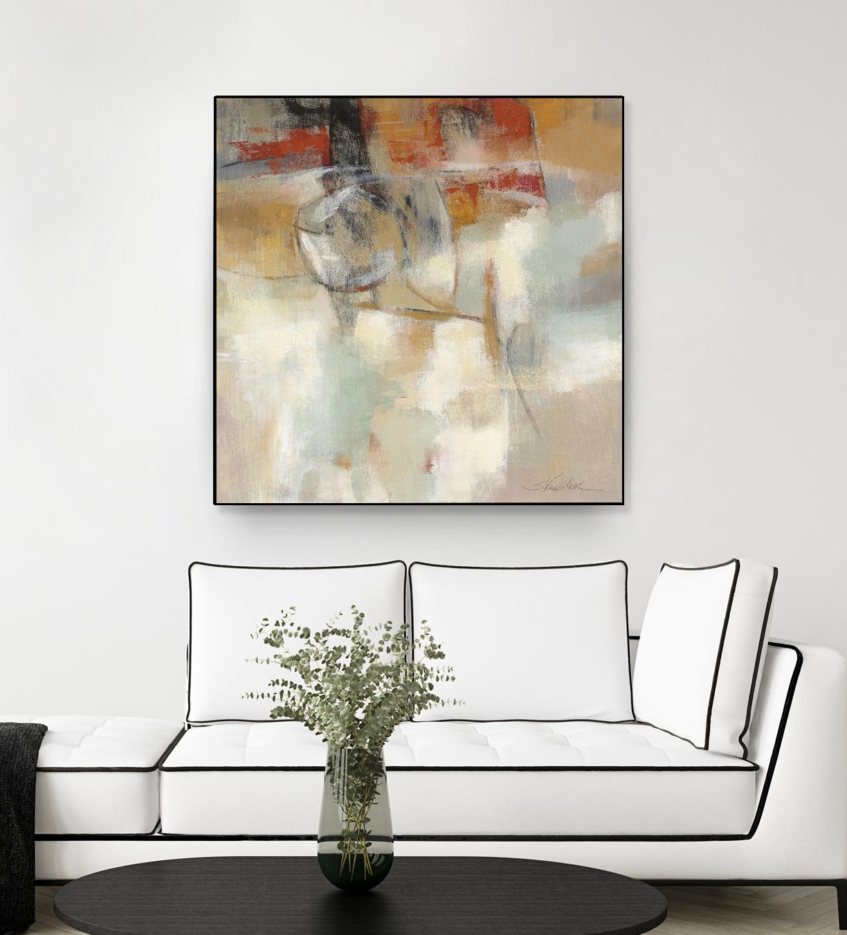 Until-sunset by Silvia Vassileva on GIANT ART - beige abstract