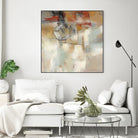 Until-sunset by Silvia Vassileva on GIANT ART - beige abstract