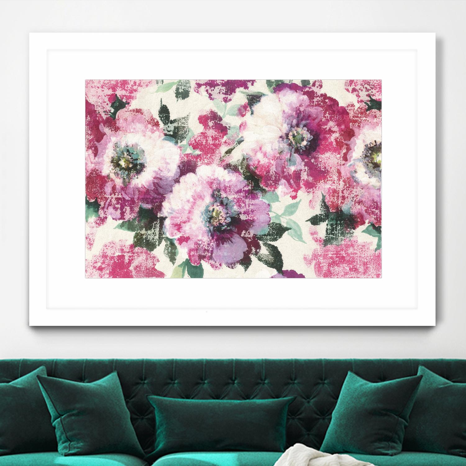 Floral Gallery by Wild Apple Portfolio on GIANT ART - green floral