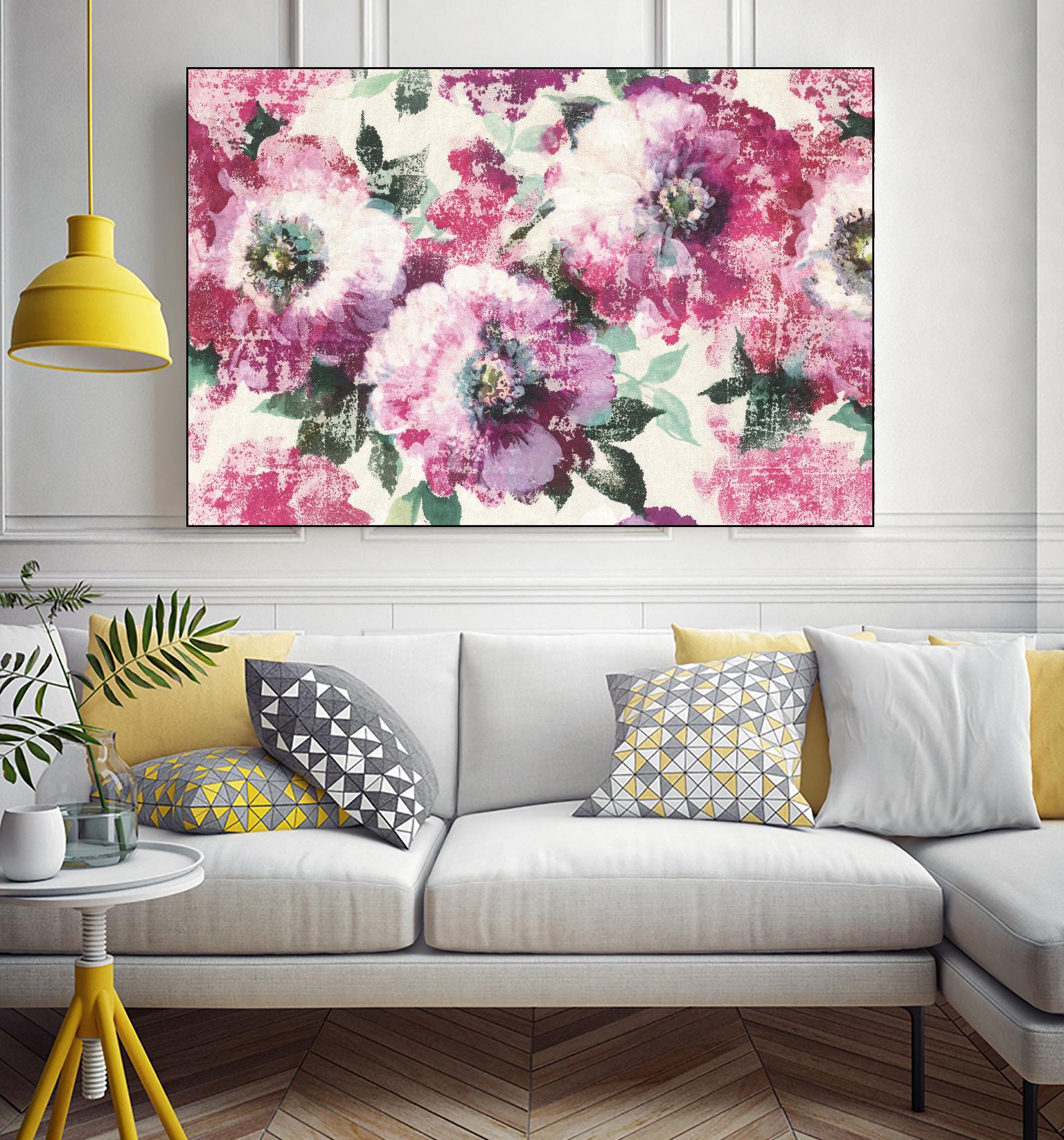 Floral Gallery by Wild Apple Portfolio on GIANT ART - green floral