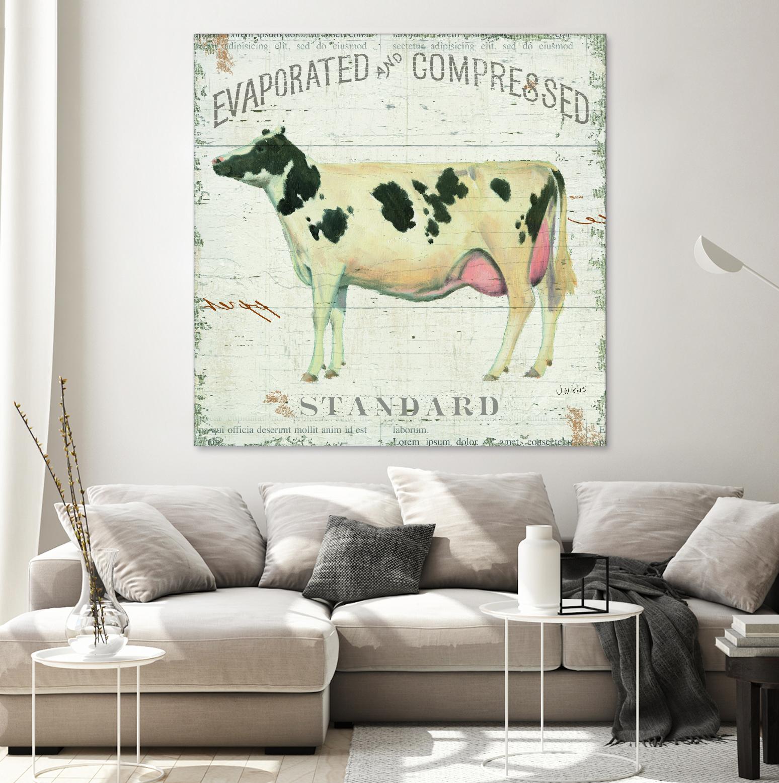 On the Farm II by James Wiens on GIANT ART - black animals