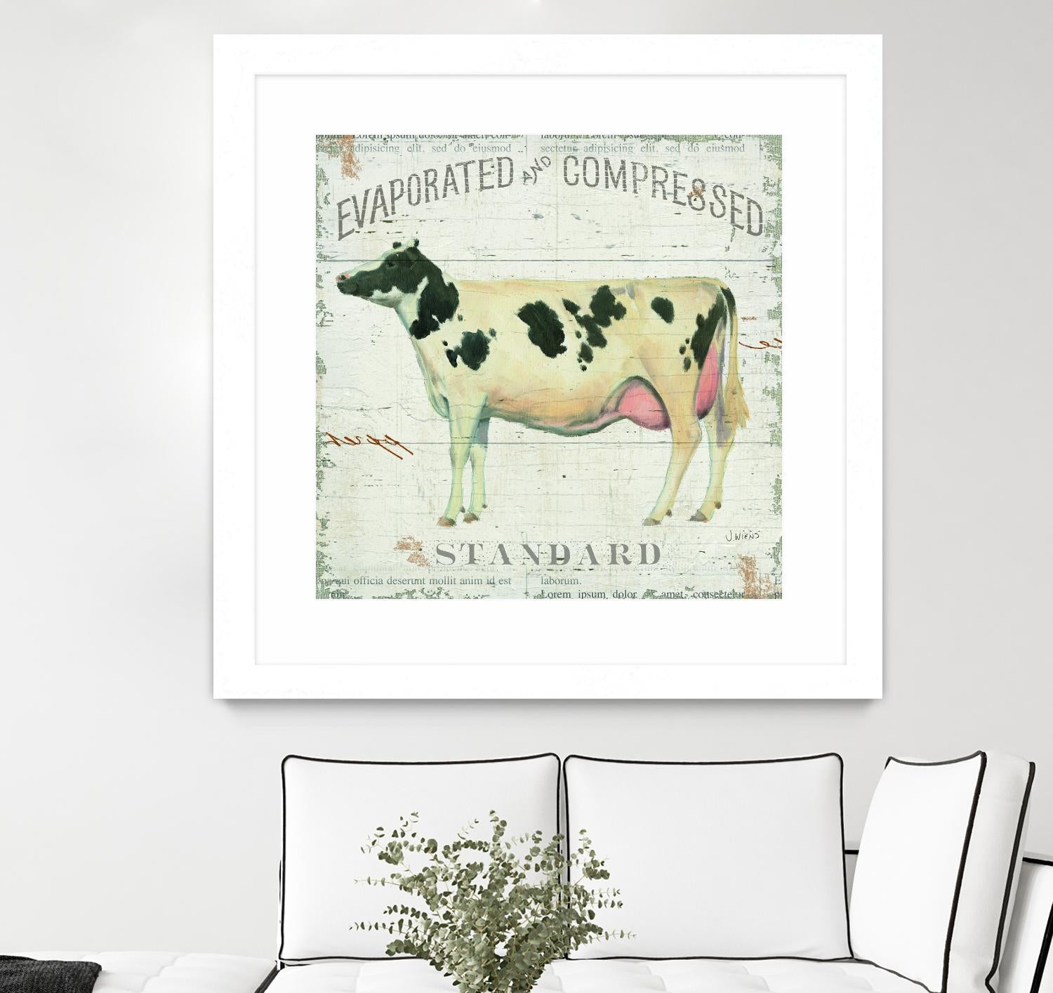 On the Farm II by James Wiens on GIANT ART - black animals