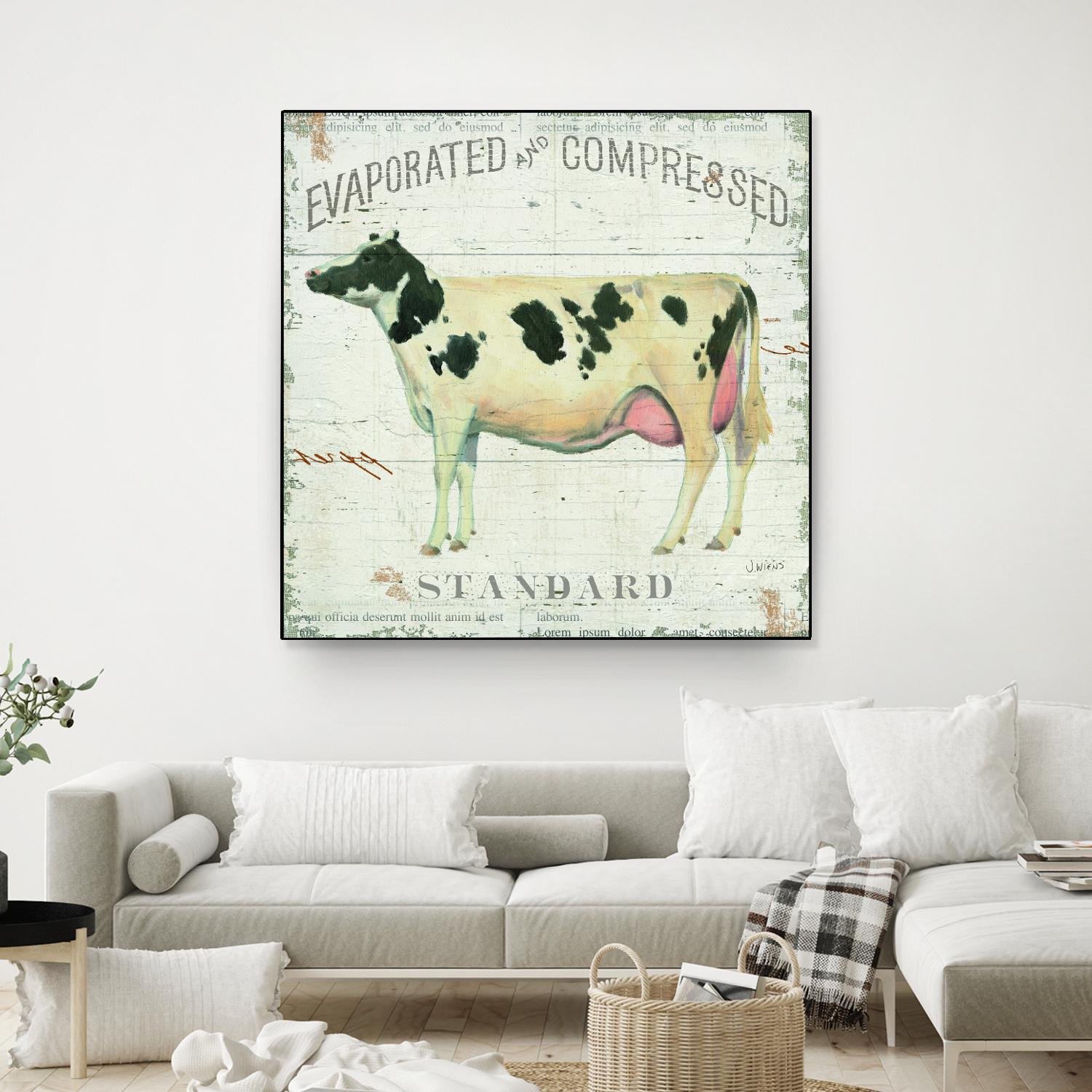 On the Farm II by James Wiens on GIANT ART - black animals