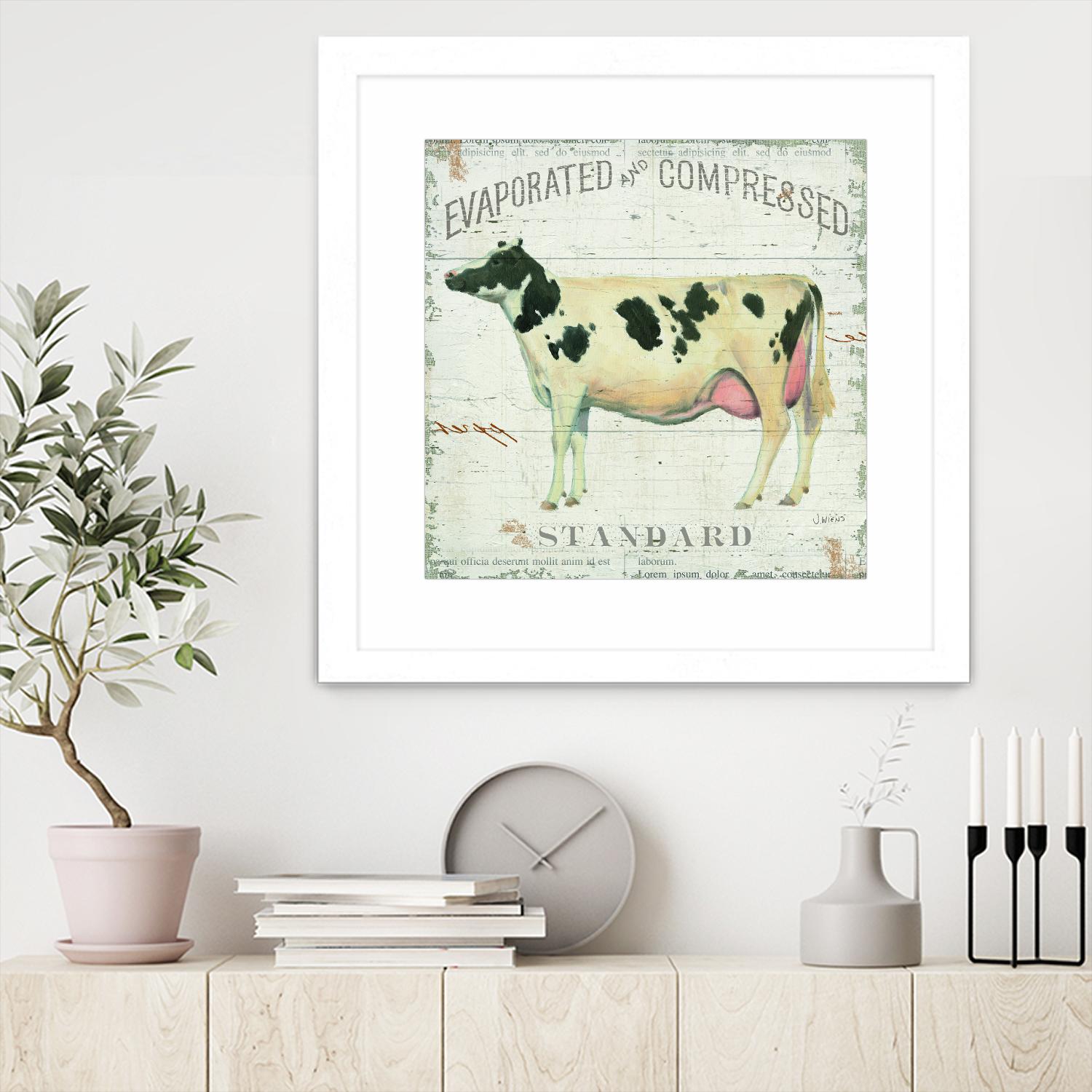 On the Farm II by James Wiens on GIANT ART - black animals