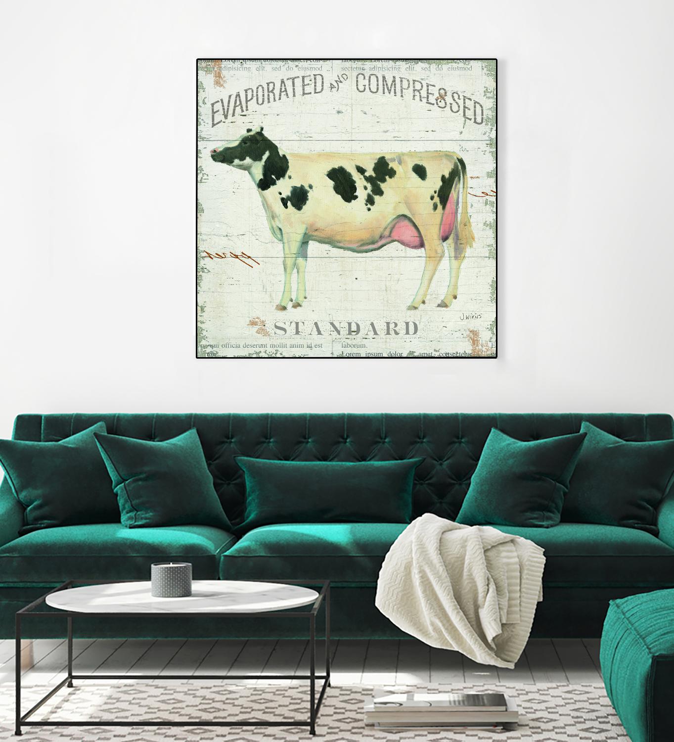 On the Farm II by James Wiens on GIANT ART - black animals