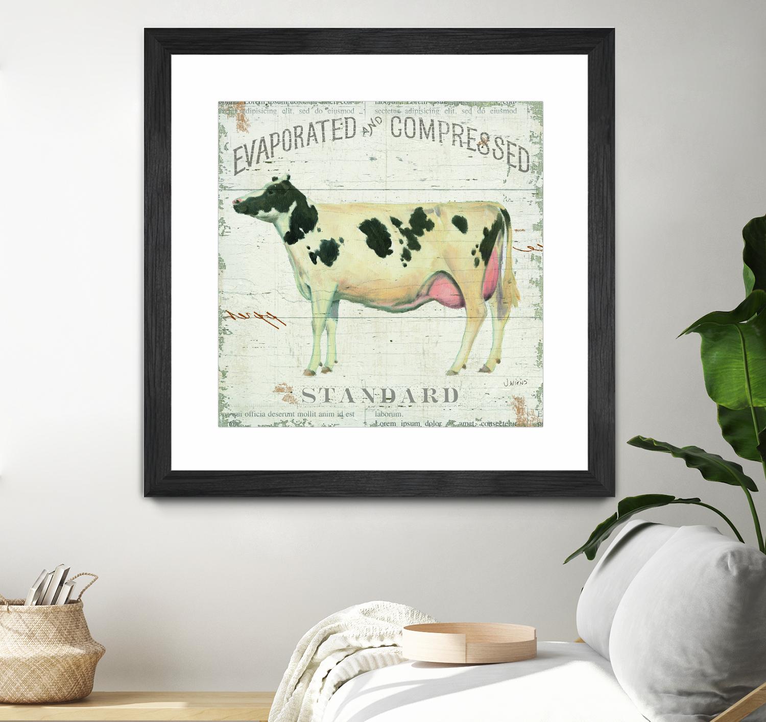 On the Farm II by James Wiens on GIANT ART - black animals