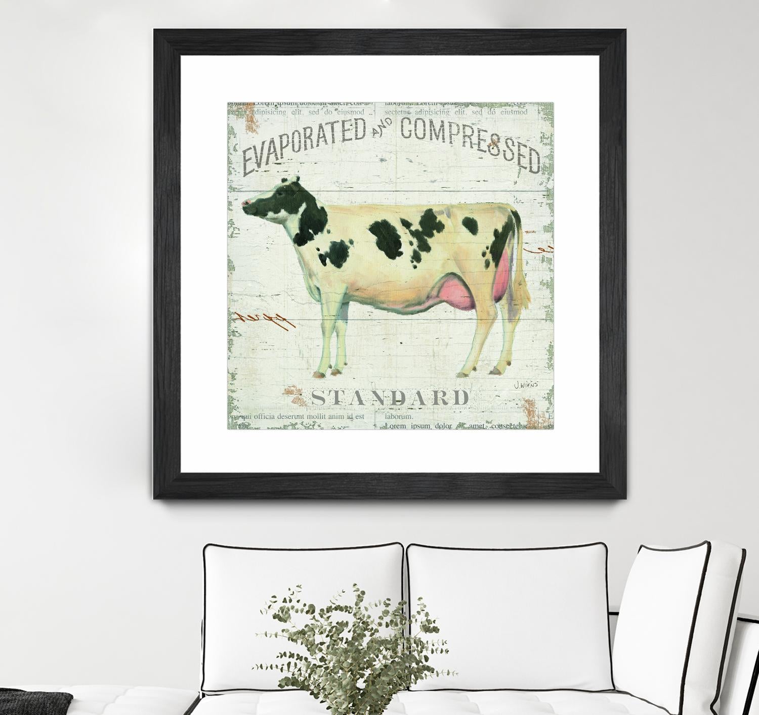 On the Farm II by James Wiens on GIANT ART - black animals