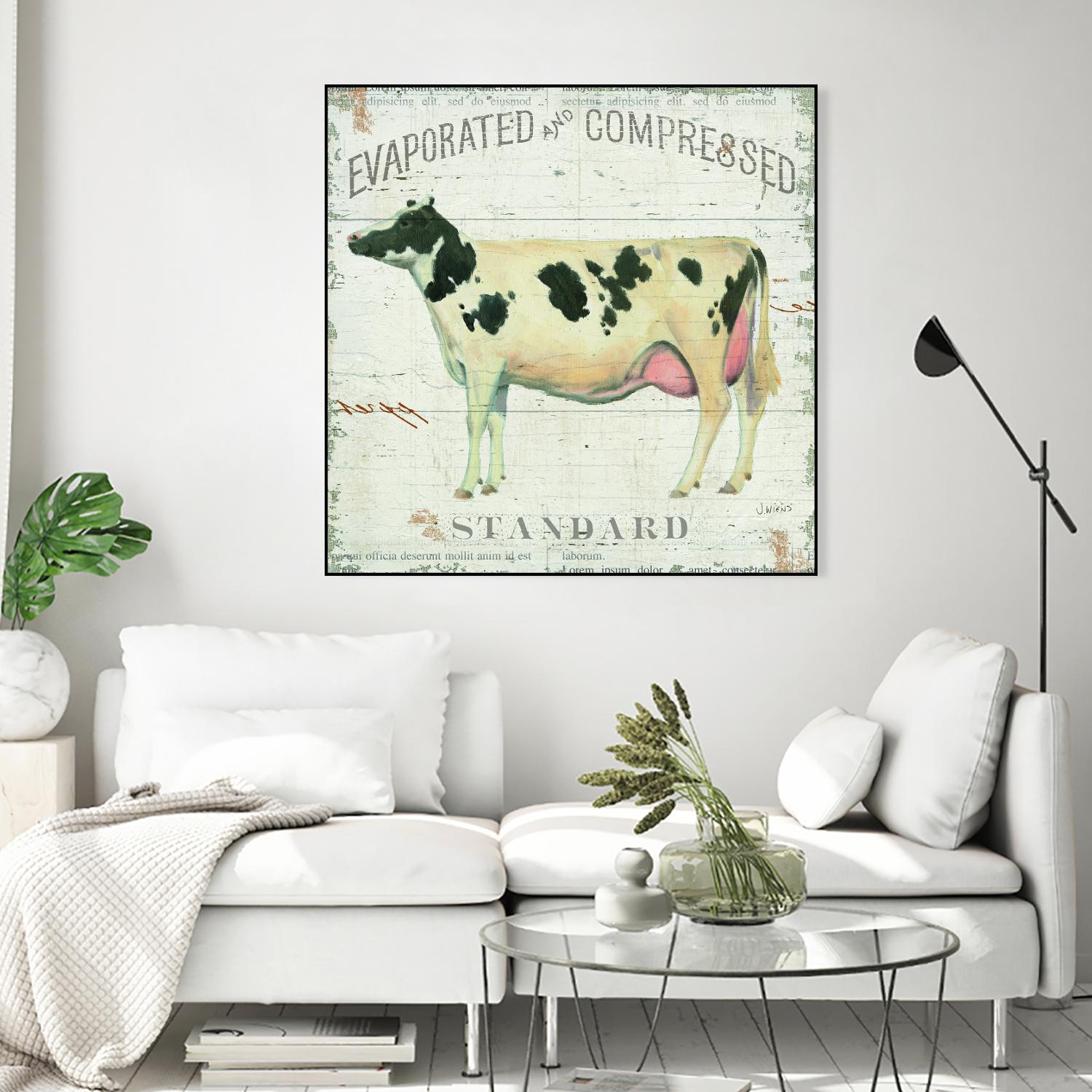 On the Farm II by James Wiens on GIANT ART - black animals