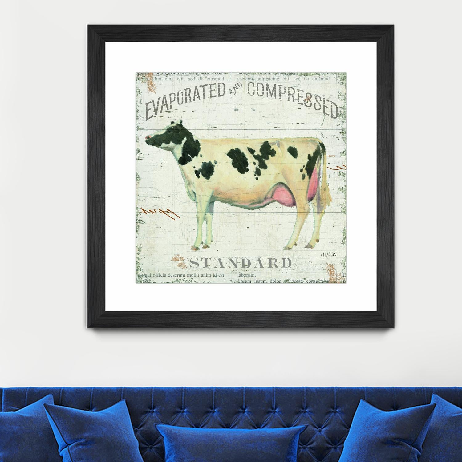 On the Farm II by James Wiens on GIANT ART - black animals