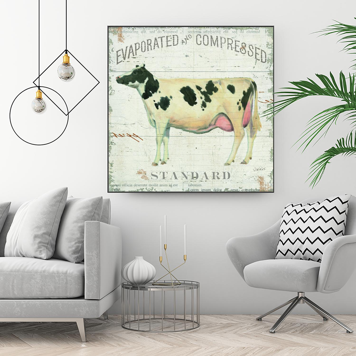 On the Farm II by James Wiens on GIANT ART - black animals