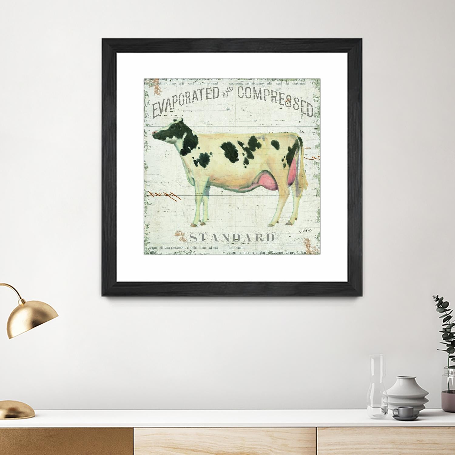 On the Farm II by James Wiens on GIANT ART - black animals