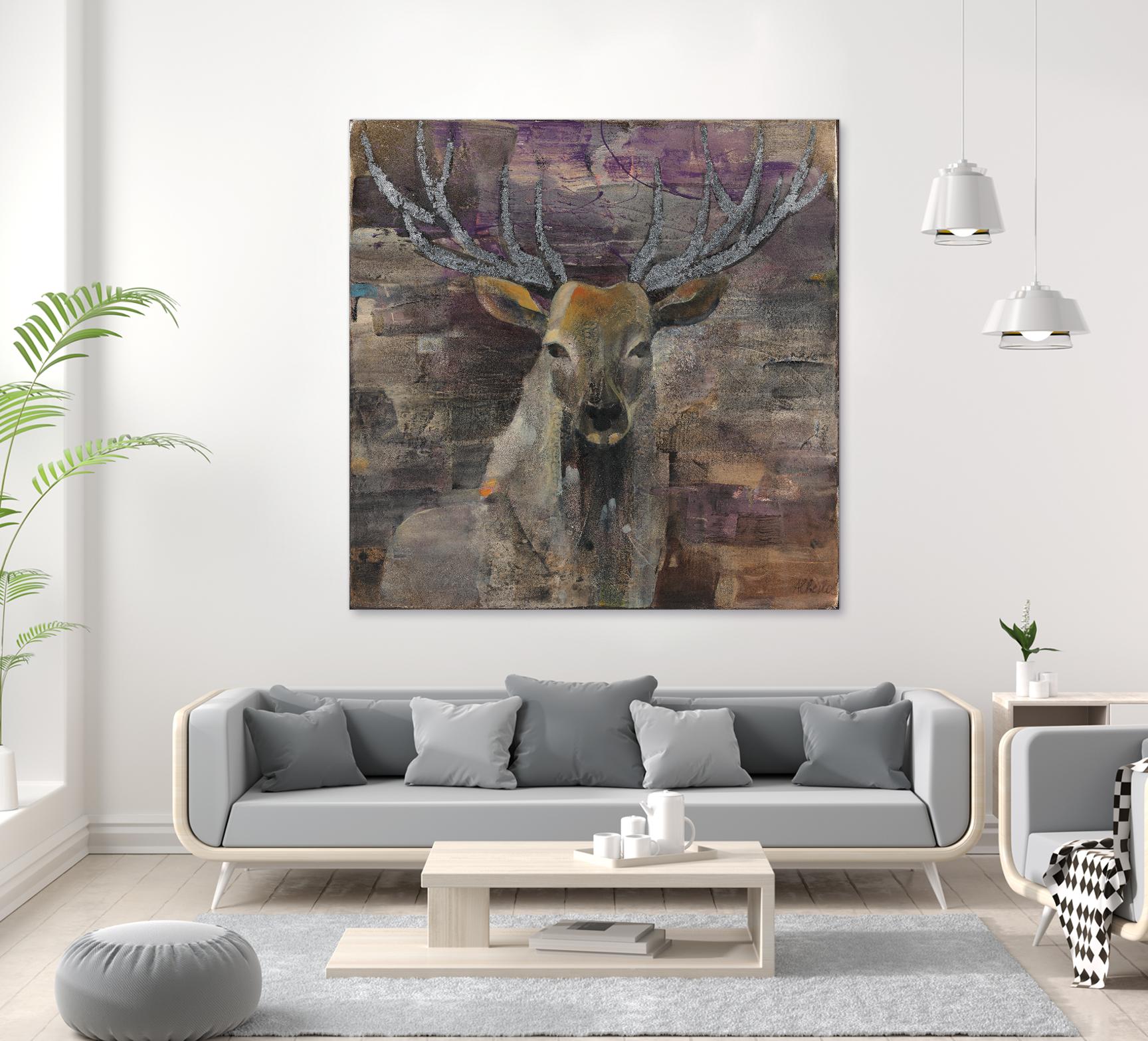 The Leader by Albena Hristova on GIANT ART - brown animals