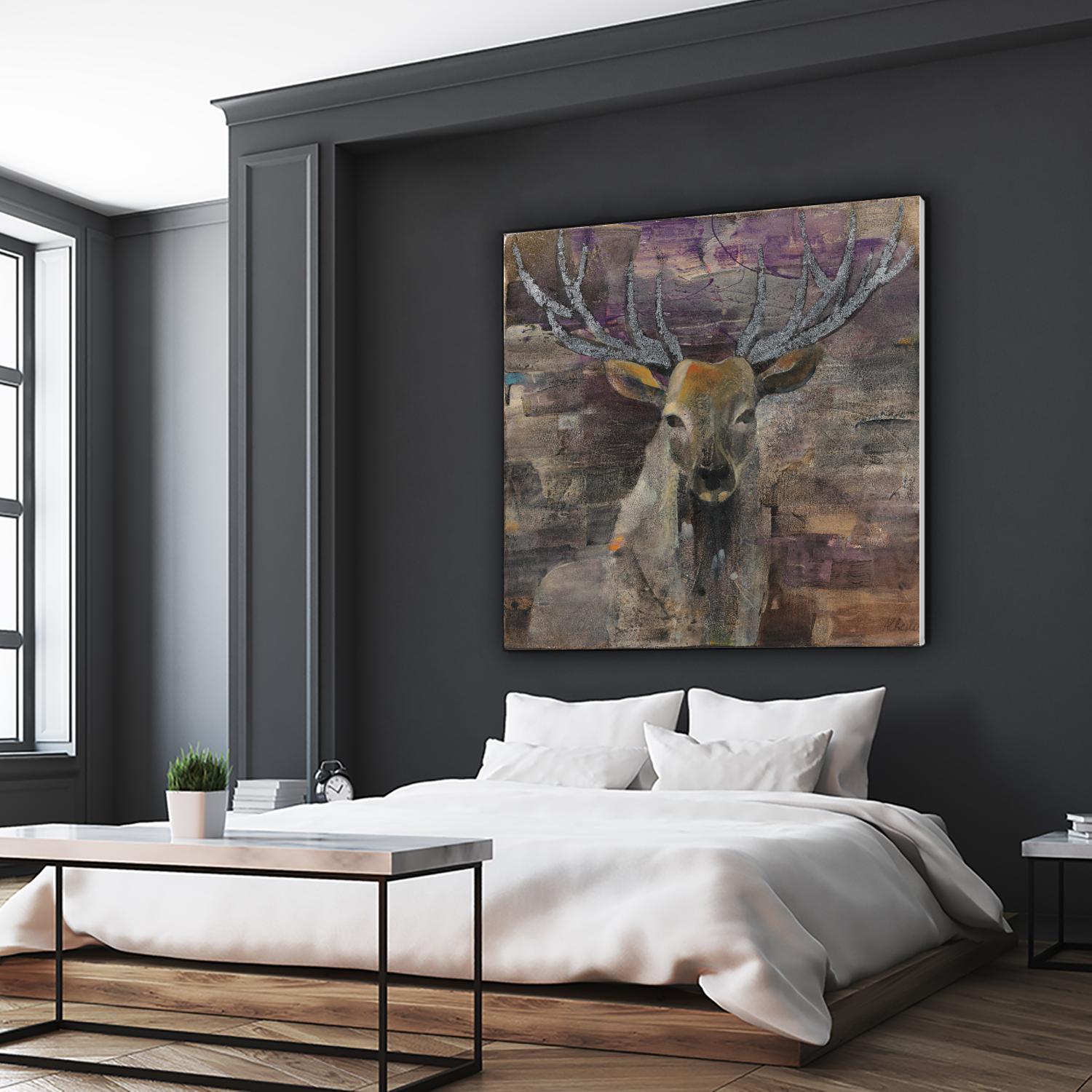 The Leader by Albena Hristova on GIANT ART - brown animals