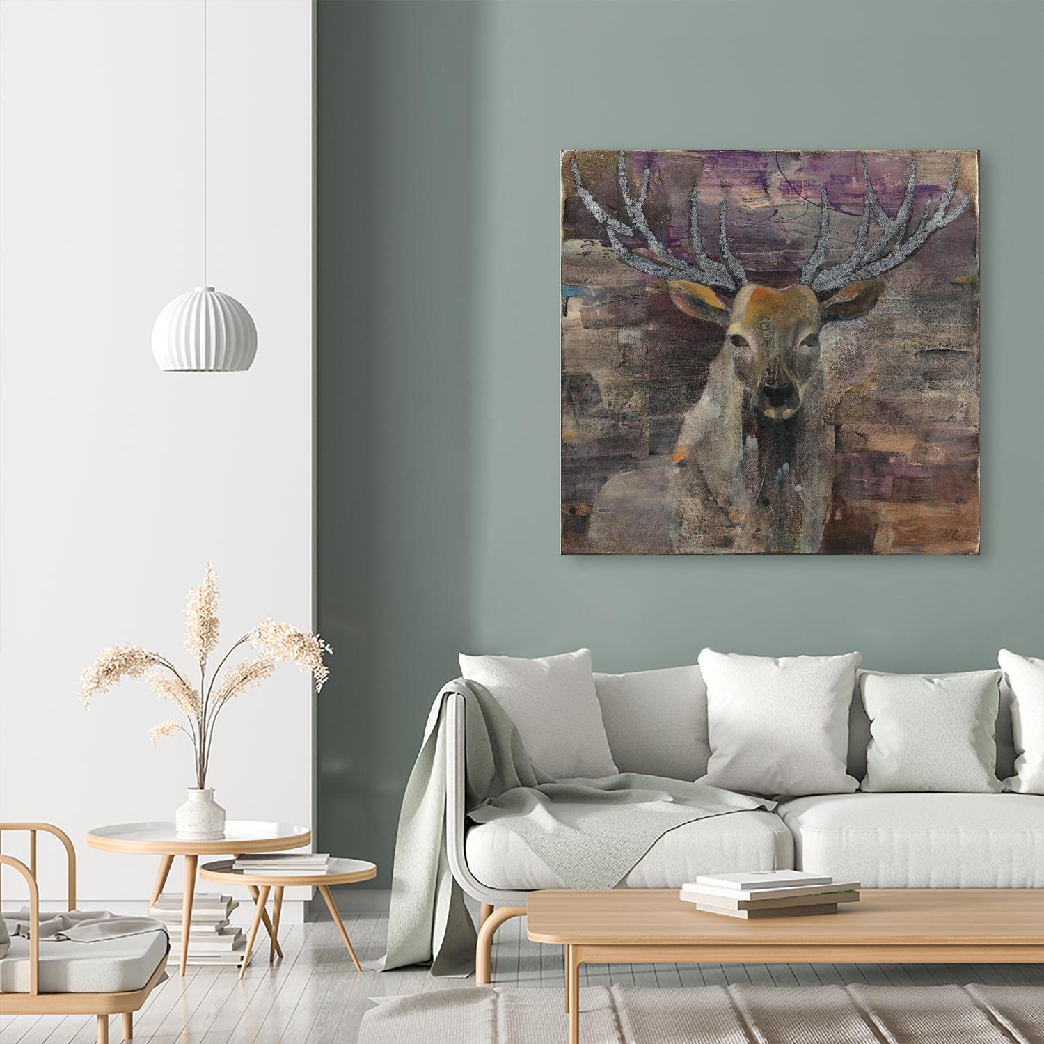 The Leader by Albena Hristova on GIANT ART - brown animals