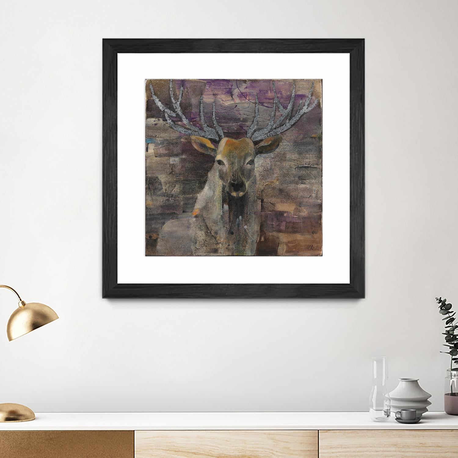 The Leader by Albena Hristova on GIANT ART - brown animals