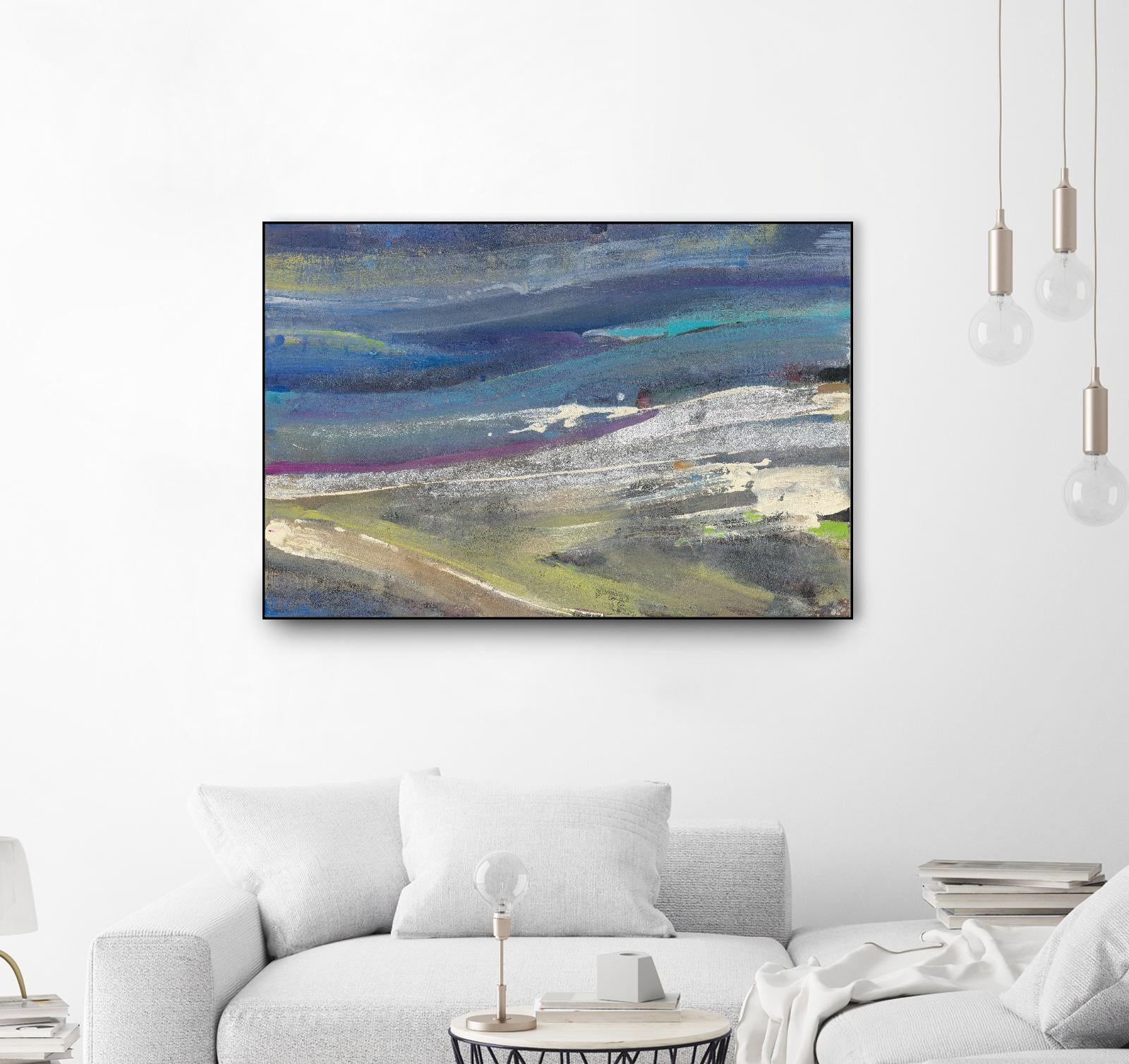 Highlands by Albena Hristova on GIANT ART - green abstract