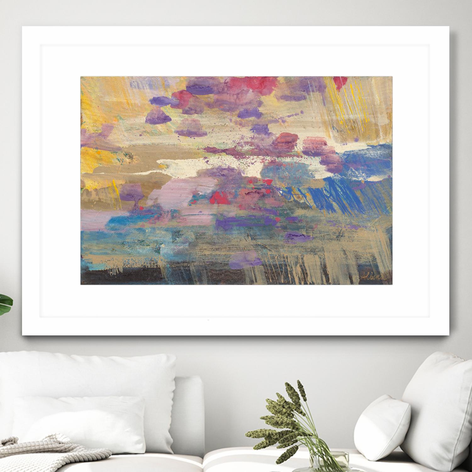 Windemoor by Albena Hristova on GIANT ART - blue abstract