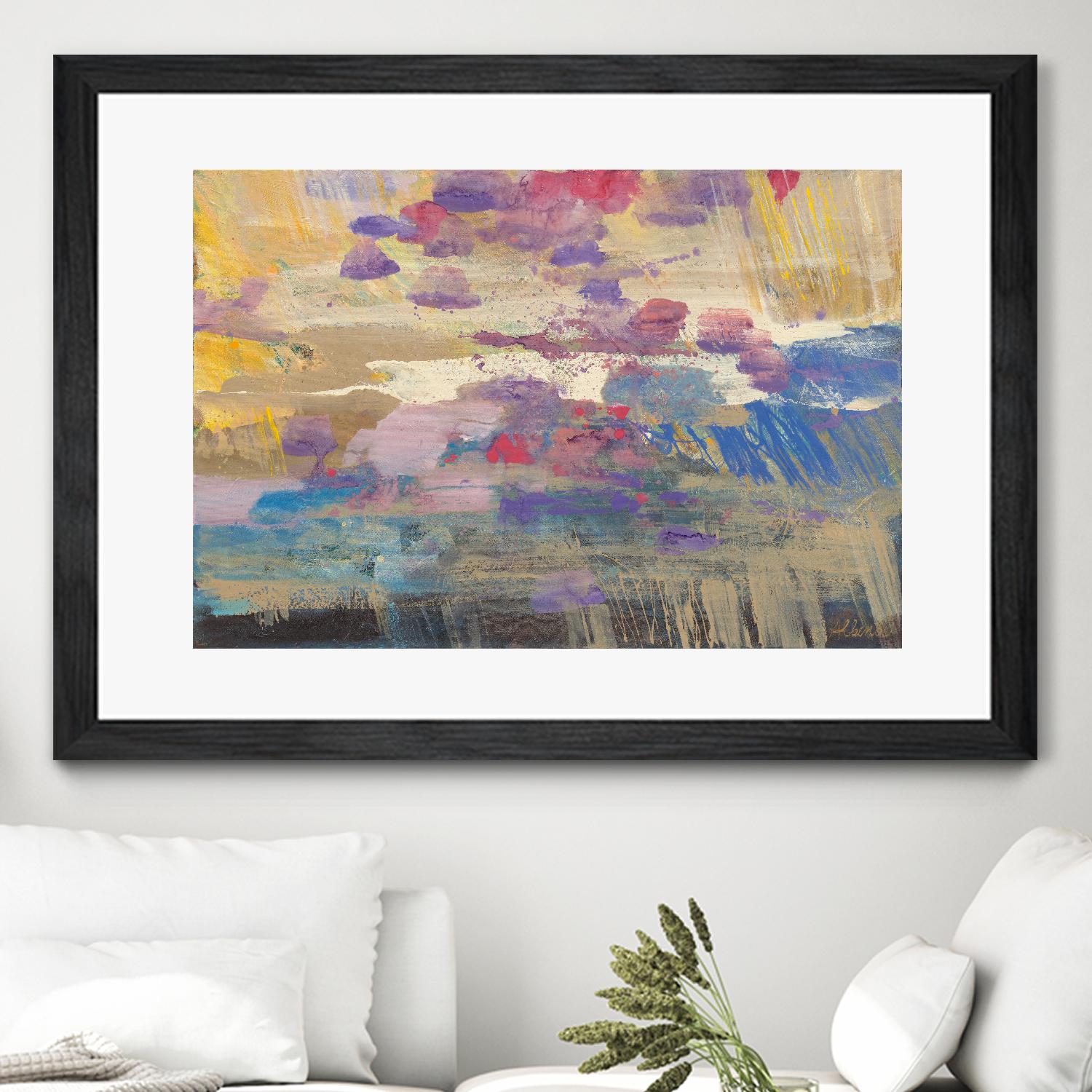 Windemoor by Albena Hristova on GIANT ART - blue abstract