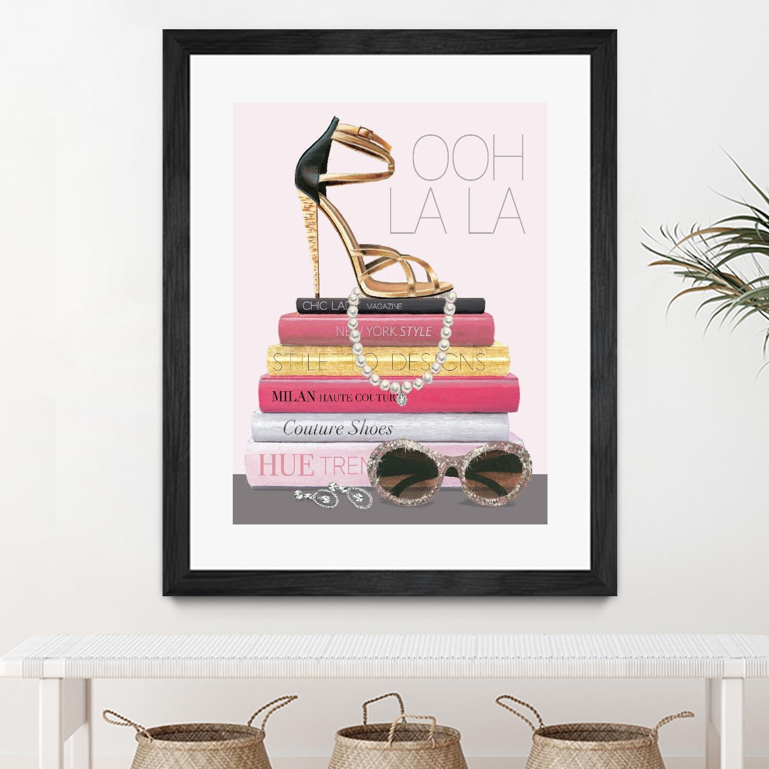 Paris Style I Gold and Black by Marco Fabiano on GIANT ART - grey fashion