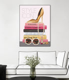 Paris Style II Gold and Black by Marco Fabiano on GIANT ART - grey fashion