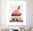 Paris Style II Gold and Black by Marco Fabiano on GIANT ART - grey fashion