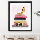 Paris Style II Gold and Black by Marco Fabiano on GIANT ART - grey fashion