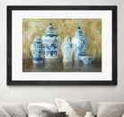 Ginger Jar Still Life 2 by Danhui Nai on GIANT ART - blue pot - dish