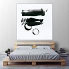 Gold and Black Elements 16 by Mike Schick on GIANT ART - black abstract