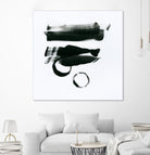 Gold and Black Elements 16 by Mike Schick on GIANT ART - black abstract