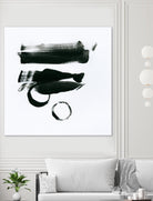 Gold and Black Elements 16 by Mike Schick on GIANT ART - black abstract