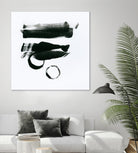 Gold and Black Elements 16 by Mike Schick on GIANT ART - black abstract