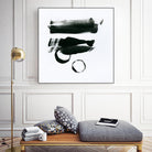 Gold and Black Elements 16 by Mike Schick on GIANT ART - black abstract