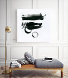 Gold and Black Elements 16 by Mike Schick on GIANT ART - black abstract