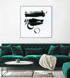 Gold and Black Elements 16 by Mike Schick on GIANT ART - black abstract