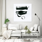 Gold and Black Elements 16 by Mike Schick on GIANT ART - black abstract