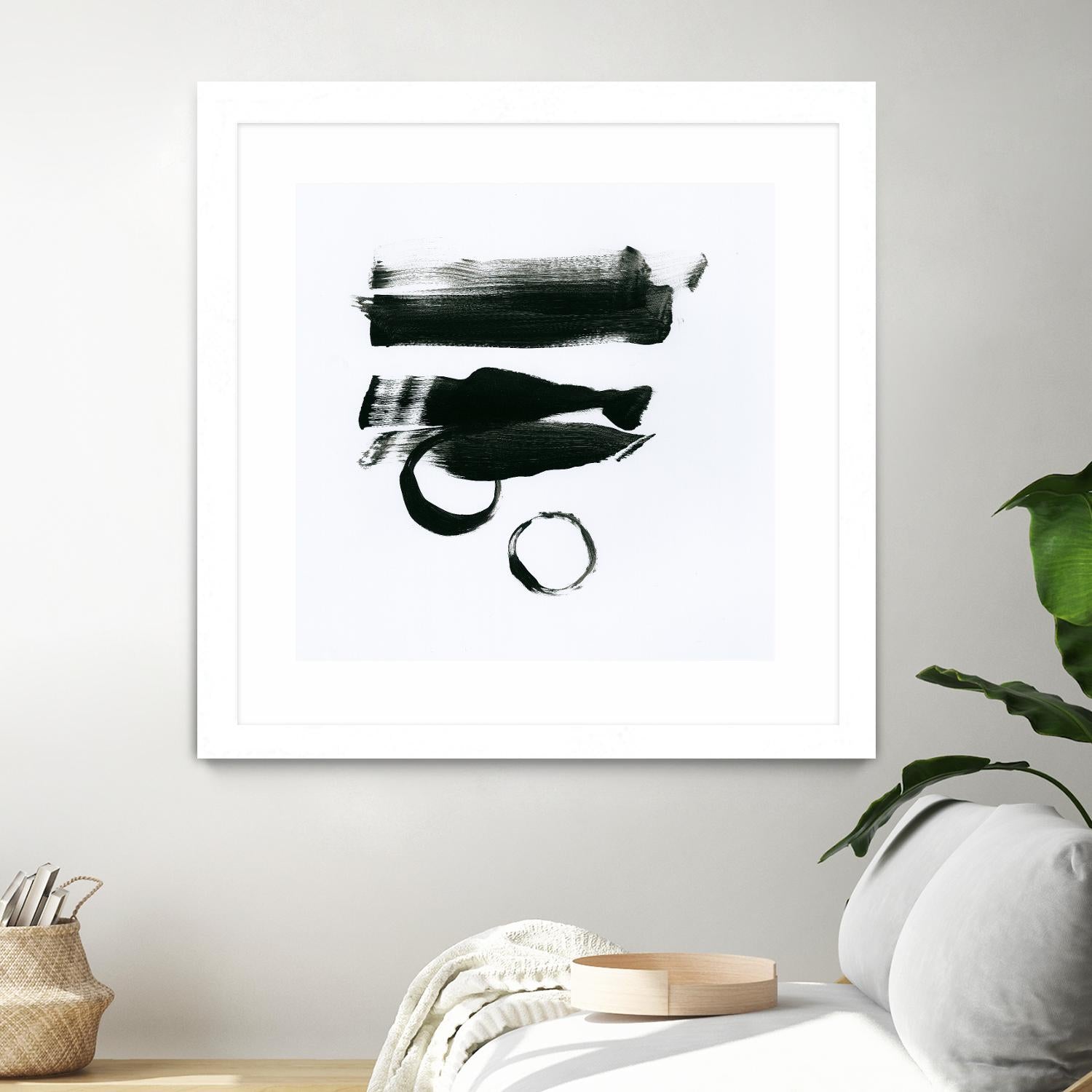 Gold and Black Elements 16 by Mike Schick on GIANT ART - black abstract