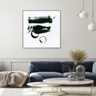 Gold and Black Elements 16 by Mike Schick on GIANT ART - black abstract