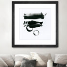 Gold and Black Elements 16 by Mike Schick on GIANT ART - black abstract